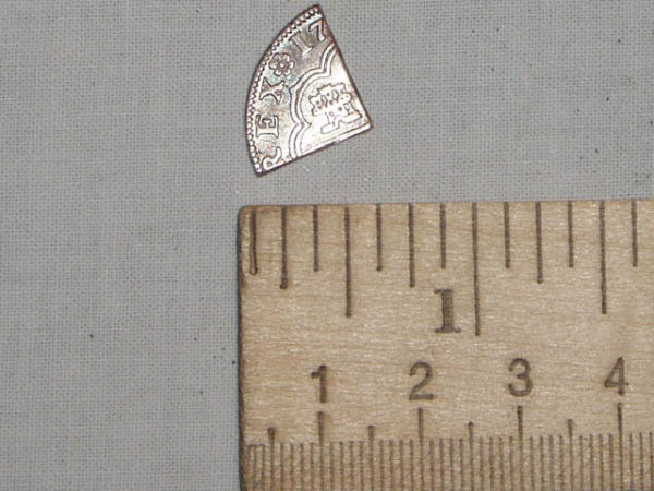A quarter Of A Spanish Dollar Coin BRPA